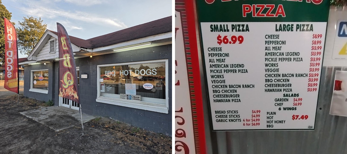 Block House Foods Menu